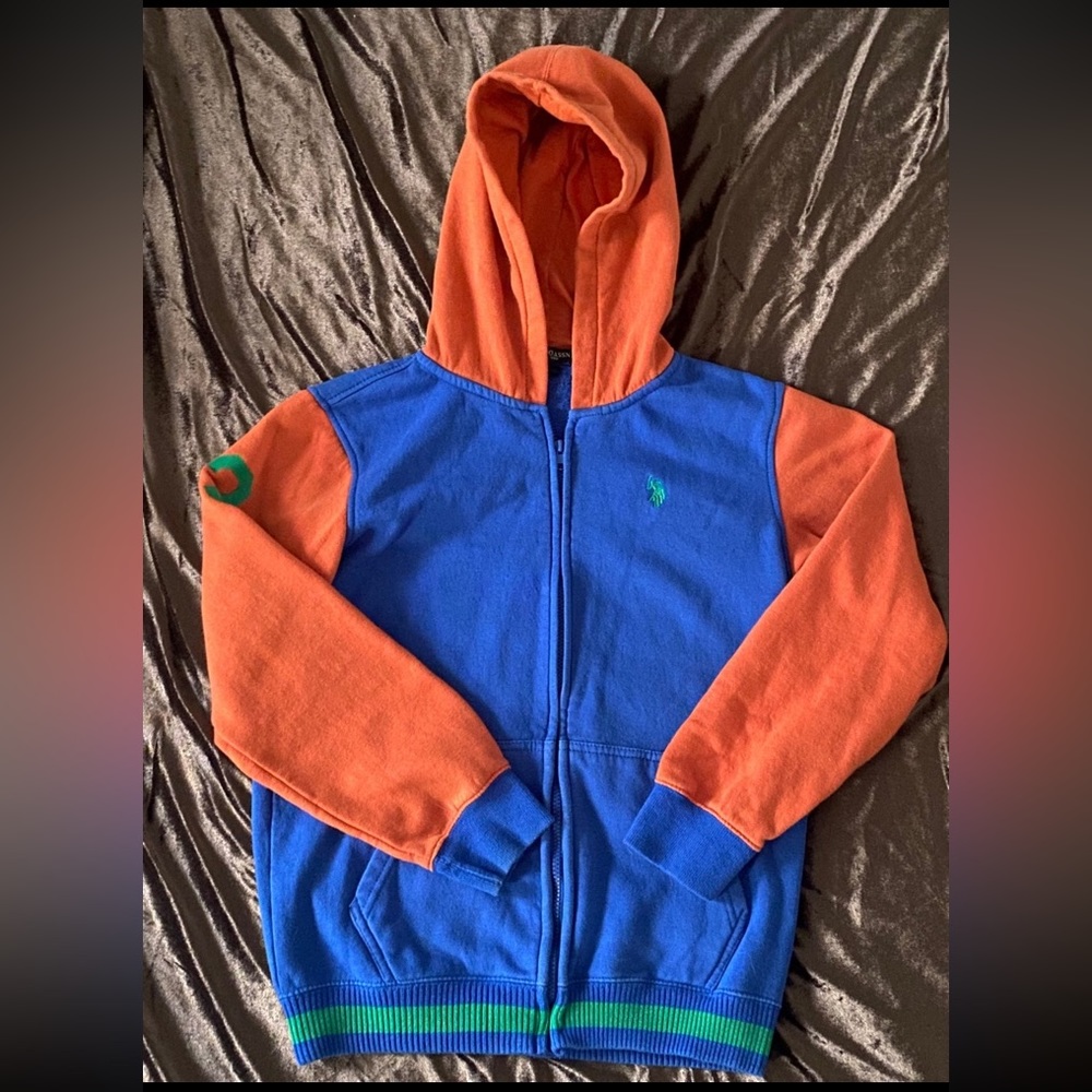 Ralph Lauren boys polo hooded sweat shirt